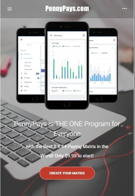 PennyPays Mobile Back Office